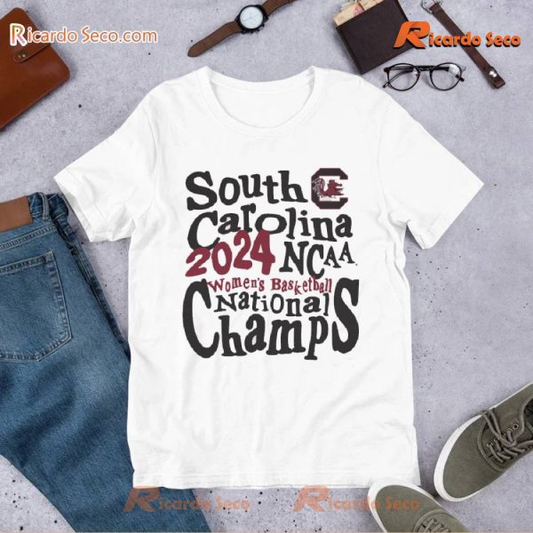 2024 South Carolina Women's Basketball Ncaa Champs Unisex T-shirt, Women's V-neck