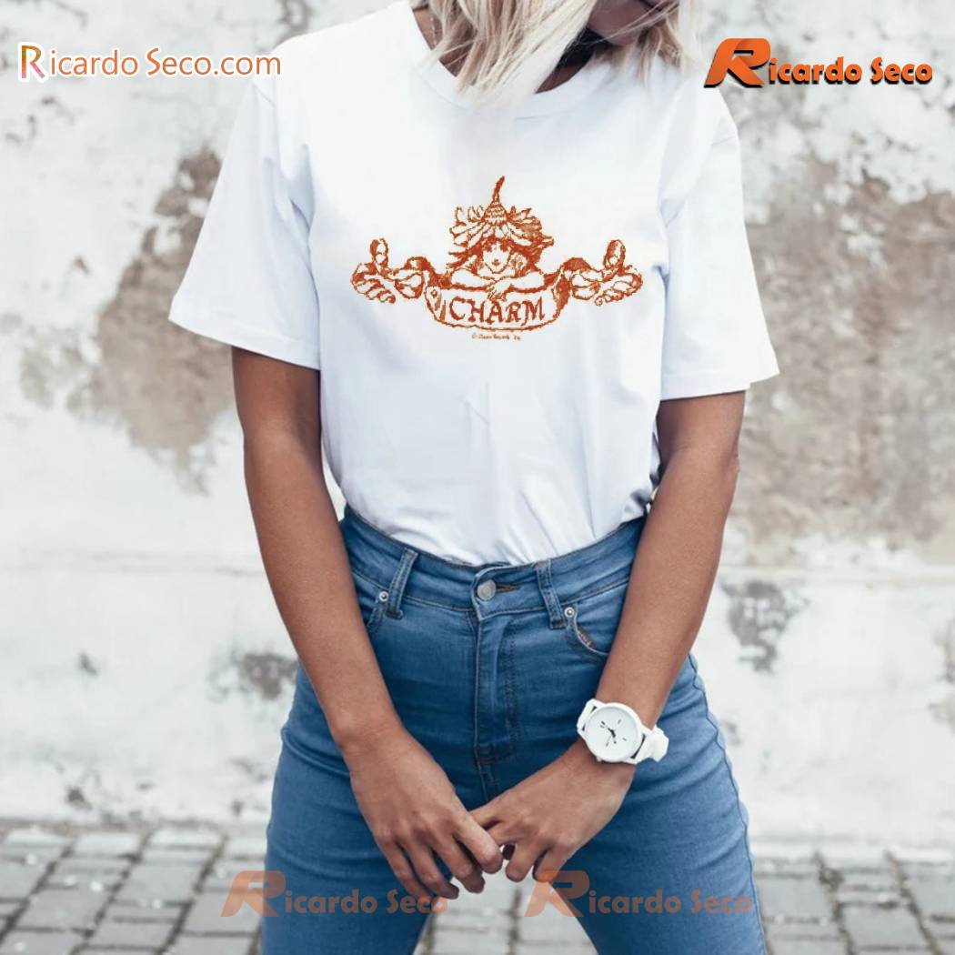 clairo charm tシャツ Mサイズ Clairo Charm 公式Tシャツ Mサイズ Amazon.co.jp: 限定品Clairo