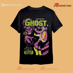 Ghost Forever Is The Wind I Am The Way You See Through Me What Lies Beyond Comic T-shirt, Women's V-neck a