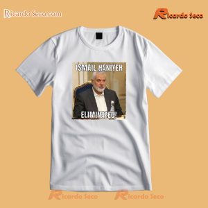 Hamas Political Leader Ismail Haniyeh Killed In Iran Unisex T-shirt, Women's V-neck a