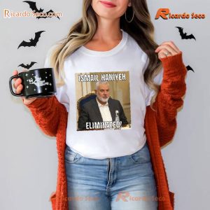 Hamas Political Leader Ismail Haniyeh Killed In Iran Unisex T-shirt, Women's V-neck c