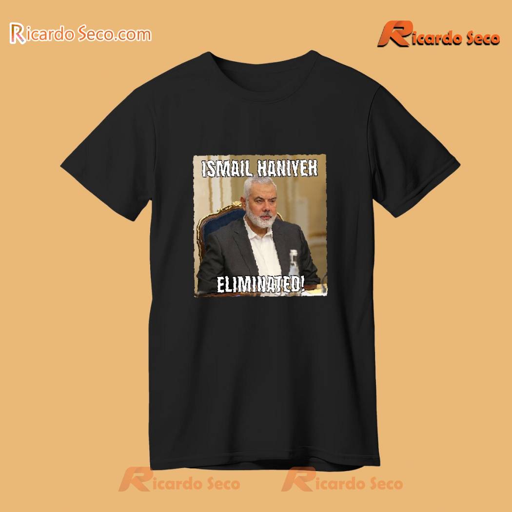 Hamas Political Leader Ismail Haniyeh Killed In Iran Unisex T-shirt, Women's V-neck x