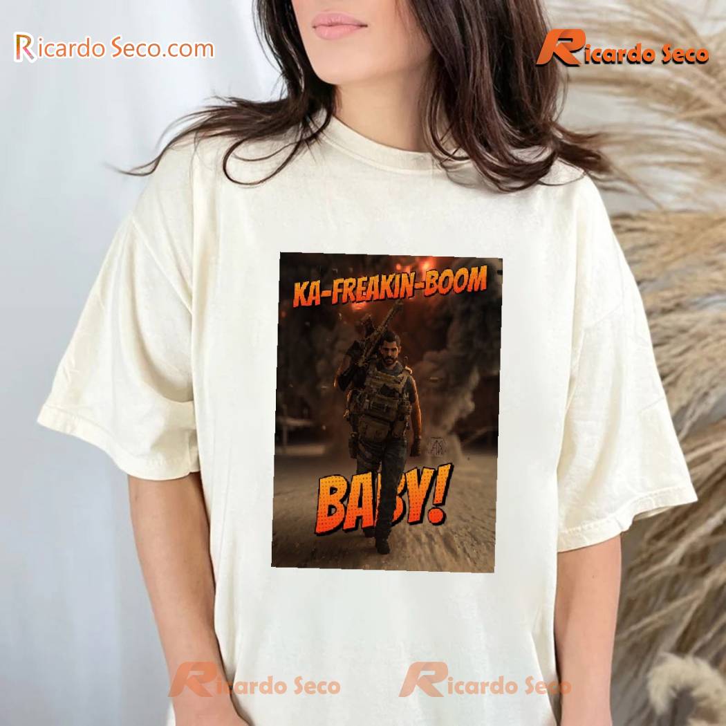 Ka Freakin Boom Baby Unisex T-shirt, Women's V-neck a Ka Freakin Boom Baby Unisex T-shirt, Women's V-neck a