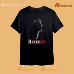 Kamala Harris Cat Lady 2024 Unisex T-shirt, Women's V-neck b