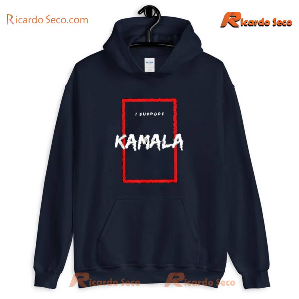 Kamala Harris I Support Kamala Vintage Unisex T-shirt, Women's V-neck x