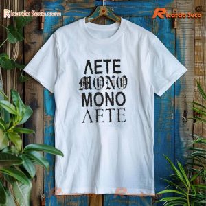 Marina Satti Λετε Mono Μονο Λετε Unisex T-shirt