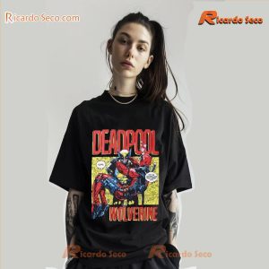 Marvel Deadpool & Wolverine Best Bubs Gift For Fan Unisex T-shirt, Women's V-neck c