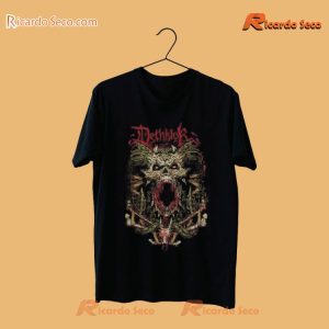 Metalocalypse Dethklok Demon Unisex T-shirt, Women's V-neck b