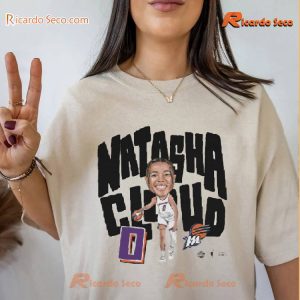 Natasha Cloud Tee For Basketball Fan Vintage Unisex T-shirt, Women's V-neck b