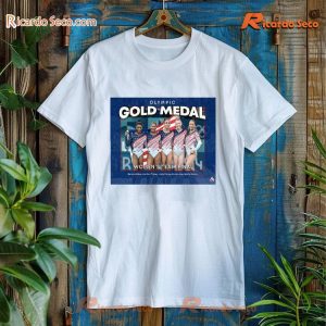 Olympic Gold Medal Women's Team Final Back On Top Unisex T-shirt, Women's V-neck