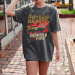 ACDC All Roads Lead To Dublin Pwr Up Tour Gift For Men And Women, Classic Ladies Shirt, V-neck Men Shirt