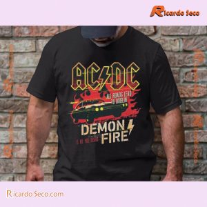 ACDC All Roads Lead To Dublin Pwr Up Tour Gift For Men And Women, Classic Ladies Shirt, V-neck Men Shirt a