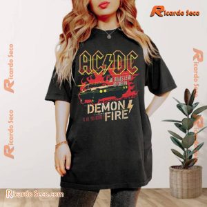 ACDC All Roads Lead To Dublin Pwr Up Tour Gift For Men And Women, Classic Ladies Shirt, V-neck Men Shirt b