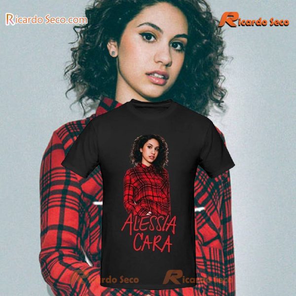 Alessia Cara Men's Short Sleeve Graphic Uniex T-shirts , Women's V-neck