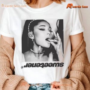 Ariana Grande Sweetener World Tour Thank U Next Graphic Shirt, Classic Men Shirt a