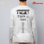 Ariana Grande Sweetener World Tour Thank U Next Graphic Shirt, Classic Men Shirt b