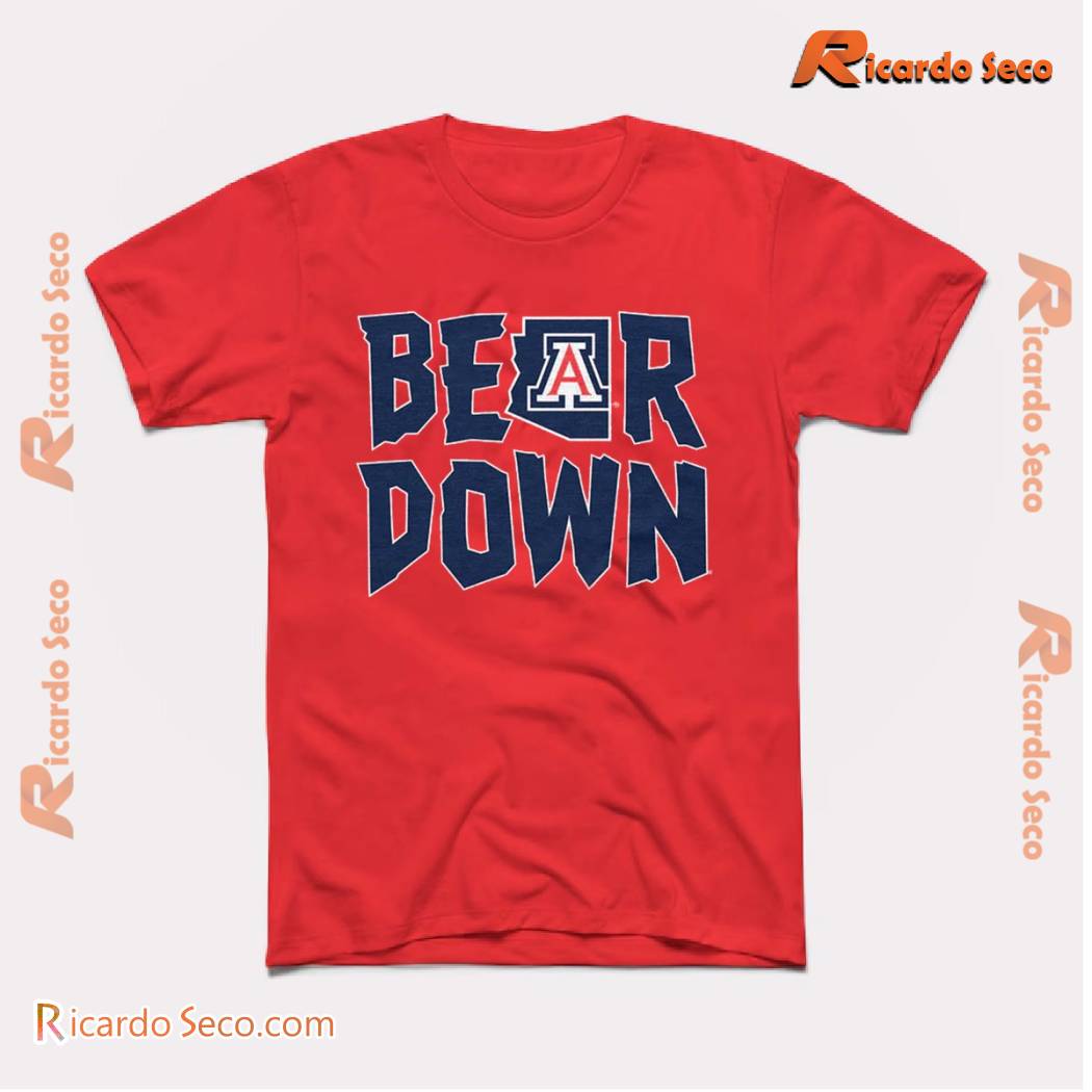 Arizona Wildcats Bear Down Vintage Classic Men Shirt, V-neck Ladies a Arizona Wildcats Bear Down Vintage Classic Men Shirt, V-neck Ladies a