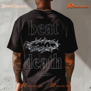 Bad Omens Beat Death Vintage Style Graphic Tee, Classic Men Shirt b