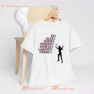 Bia Alexa Temwa Debinha Vaness Labonta Franch Graphic Unisex T-shirt, Comfort Color, Classic Men Shirt a