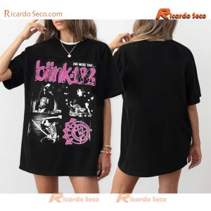 Blink-182 World Tour 2024 One More Time Photo Graphic Shirt, Classic Ladies Shirt a