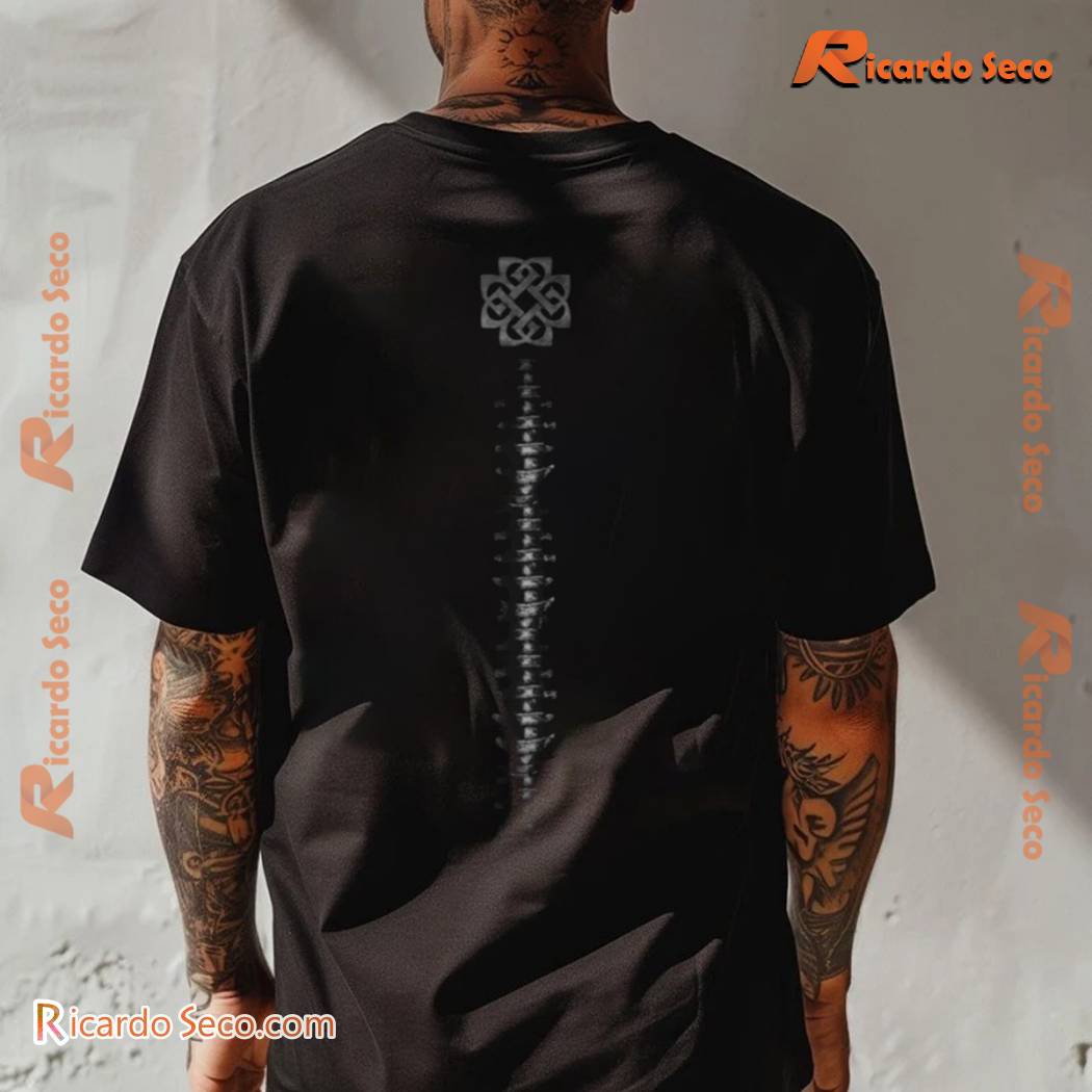 Breaking Benjamin Skull Spine Gift For Fan Classic Men Shirt c Breaking Benjamin Skull Spine Gift For Fan Classic Men Shirt c