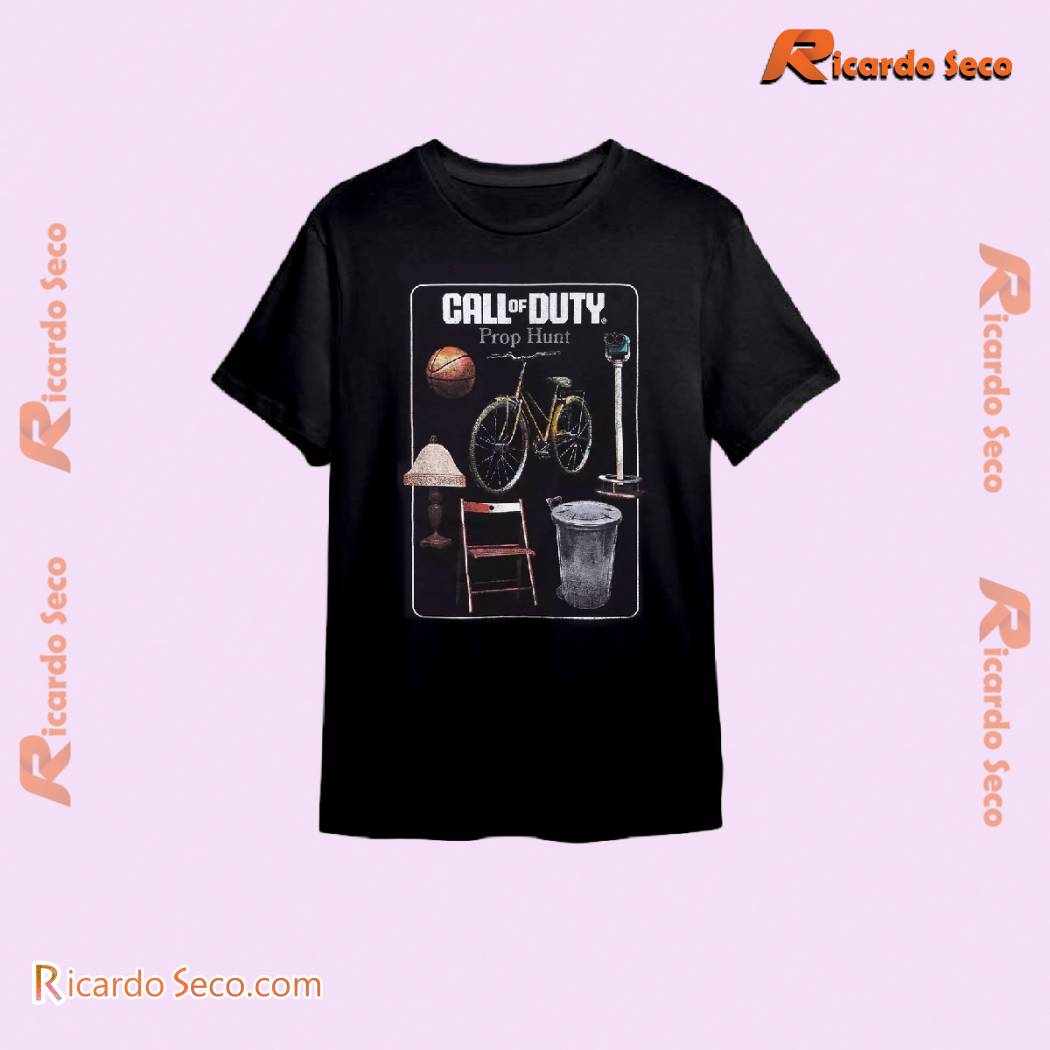 Call Of Duty Prop Hunt Vintage Comfort Color Unisex T-shirt, V-neck Shirt