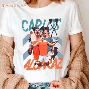 Carlos Alcaraz Tennis Graphic Unisex T-shirt, Classic Men Shirt a