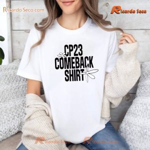 Christen Press CP23 Comeback Shirt Graphic Unisex T-shirt, V-neck Ladies