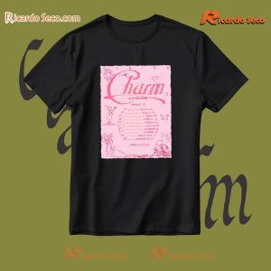 Clairo Charm Europe Tour Shirt V-neck Ladies, Classic Men Shirt a