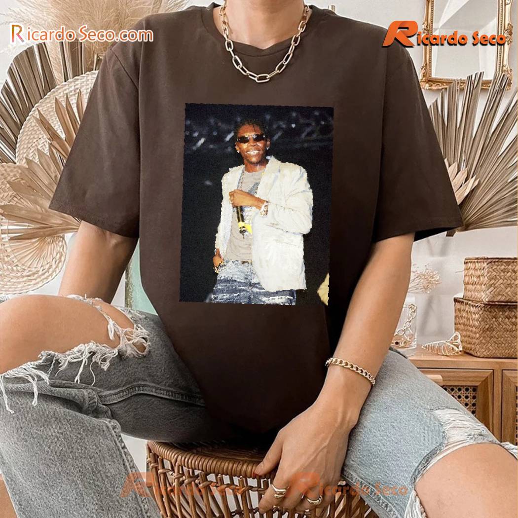 Dancehall Legend Vybz Kartel Walks Free Gift For Fan Unisex T-shirt, Women's V-neck c Dancehall Legend Vybz Kartel Walks Free Gift For Fan Unisex T-shirt, Women's V-neck c