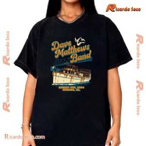 Dave Matthews Band Chicago River Incident 2004 Happy 20th Unisex T-shirt, Classic Men Shirt a