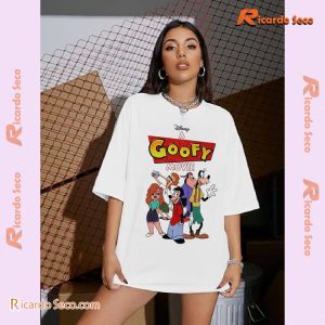 Disney Goofy Movie Logo Group Graphic T-shirt, Gift For Movie Fan Classic Men Shirt a