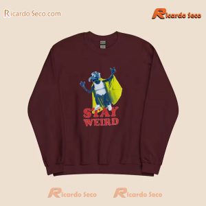 Disney The Muppets Gonzo Stay Weird Unisex T-shirt, Women's V-neck c