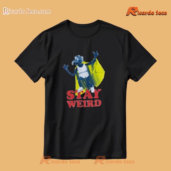 Disney The Muppets Gonzo Stay Weird Unisex T-shirt, Women's V-neck x