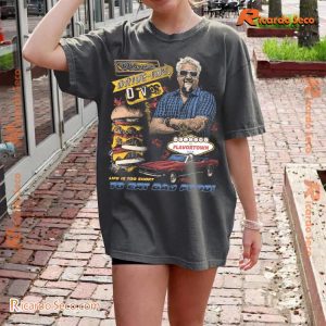 Drive Ins Flavortown Life Is Too Short To Eat Bad Food Graphic Unisex T-shirt, Classic Men Shirt