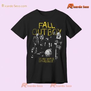 Fall Out Boy So Much For (2our) Dust 2024 Clay Photo Tee Graphic Unisex T-shirt, V-neck Ladies a