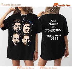 Fall Out Boy So Much For (Tour) Dust World Tour 2023 Faces Tee, Classic Men Shirt, Unisex T-shirt