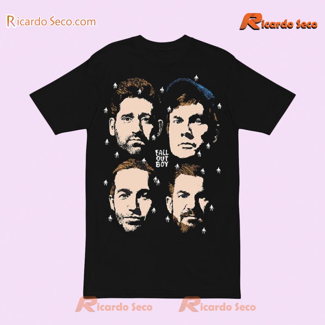 Fall Out Boy So Much For (Tour) Dust World Tour 2023 Faces Tee, Classic Men Shirt, Unisex T-shirt b