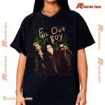 Fall Out Boy The Hella Mega Tour T-shirt, Vintage Ladies V-neck a