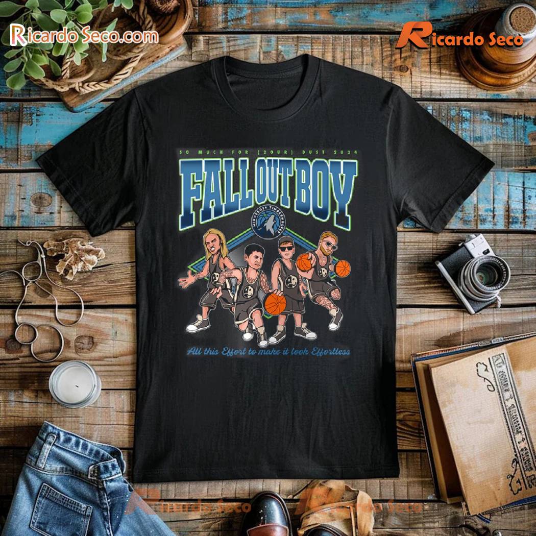 Fall Out Boy X Minnesota Timberwolves Unisex So Much For (2our) Dust Unisex Shirt, Long Sleeve, Hoodie, V-neck Ladies a