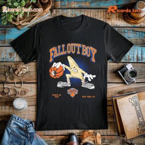 Fall Out Boy X New York Knicks So Much For (2our) Dust Gift For Fan Unisex Shirt, V-neck Ladies