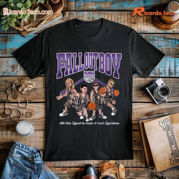 Fall Out Boy X Sacramento Kings Unisex So Much For (2our) Dust Gift For Fan Unisex Shirt