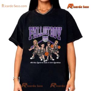 Fall Out Boy X Sacramento Kings Unisex So Much For (2our) Dust Gift For Fan Unisex Shirt a