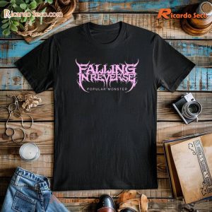 Falling In Reverse Popular Monster Text Graphic Unisex Shirt, Comfort Color Shirt, Classic Men Tee a