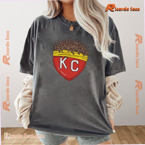Franchise Kc Heart Graphic Vintage T-shirt, Classic Men Shirt, Hoodie, Long Sleeve a