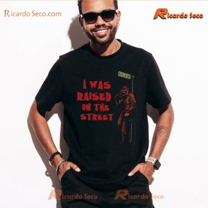 Freddy Krueger Original Gangsta I Was Raised On The Street Unisex T-shirt, Women's V-neck a