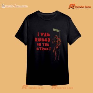 Freddy Krueger Original Gangsta I Was Raised On The Street Unisex T-shirt, Women's V-neck b