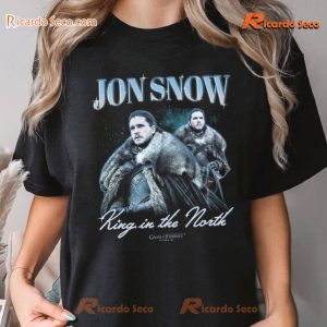 Game Of Thrones Jon Snow King In The North Gift For Men And Women, Classic Men Shirt