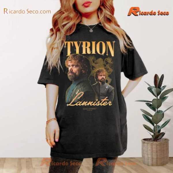 Game Of Thrones Tyrion Lannister Vintage Unisex Shirt, Classic Men Shirt, Hoodie, Long Sleeve