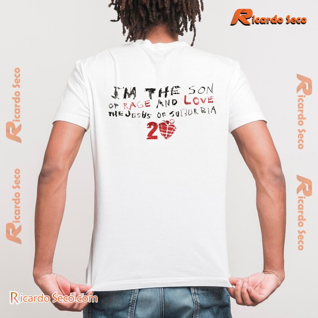 Green Day I'm The Son Of Rage And Love The Jesus Of Suburbia 20 Unisex Shirt, Classic Men Shirt b Green Day I'm The Son Of Rage And Love The Jesus Of Suburbia 20 Unisex Shirt, Classic Men Shirt b